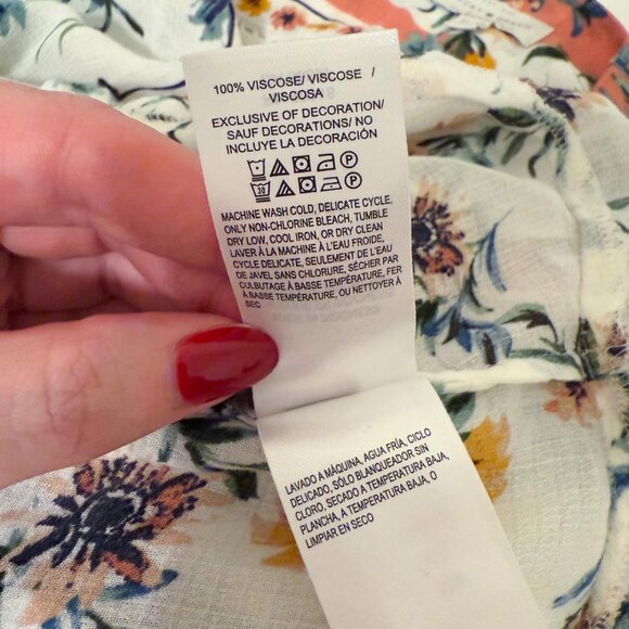 Lucky Brand Floral Maya Top - Picture 11 of 11